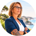 Portrait de Cécile Ferrenbach, conseillère en immobilier à Saint-Palais-sur-Mer